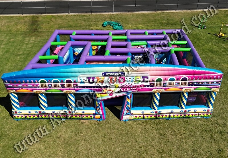 Inflatable Funhouse Maze Rental Phoenix Arizona